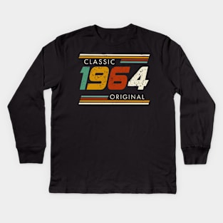 Classic 1964 Original Vintage Kids Long Sleeve T-Shirt